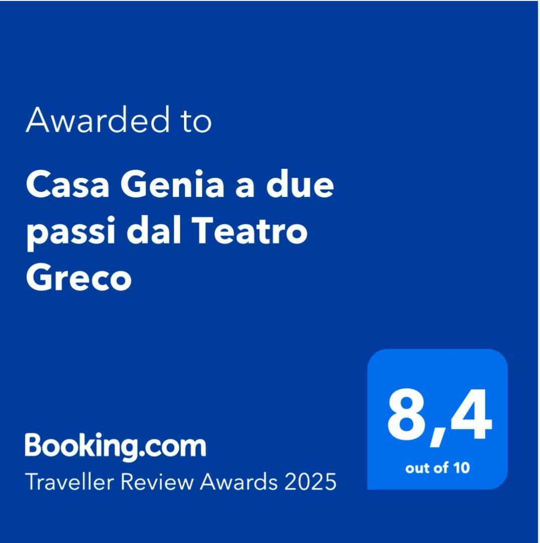Апартаменти Casa Genia A Due Passi Dal Teatro Greco Syracuse Екстер'єр фото